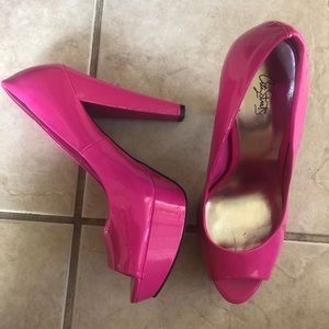 Pink Platform Heels